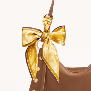 Hammitt Silk Scarf Deer Abby