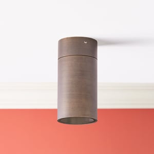 Barra IP65 static spotlight in bronze