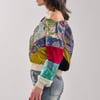AKIRA Mixed Emotion Brocade Patchwork Sweatshirt | Size Medium