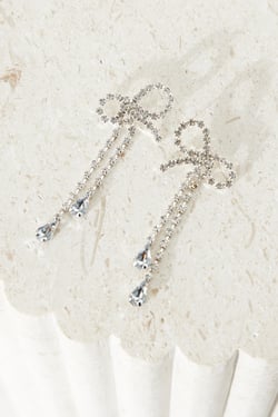 Her Statement Earrings Silver