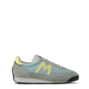 Karhu Womens Mestari Trainer Aqua Gray / Wax Yellow
