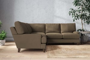 nkuku Marri Large Corner Sofa | Make To Order | Brera Linen Chesnut | No Colour