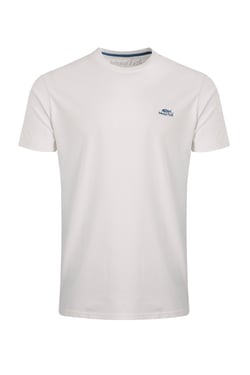 Weird Fish Hooked Branded T-Shirt Chalk Size XL