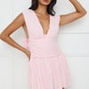 Light And Luxe Mini Dress Pink