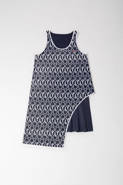 Dress Double Layered Racerback Dress - XL