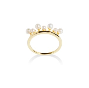 Seed Pearl Empress Ring