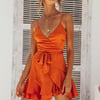 Toy Tea Cups Dress Copper