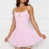 Strut In Soho Mini Dress Pink