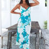 Vacation Dreaming Maxi Dress Blue