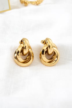 Kandinsky Earrings Gold