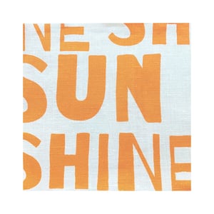 Sunshine Clementine Fabric