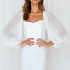Luxury Love Dress White