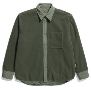 Norse Projects Ulrik Reversible Fleece Overshirt Ivy Green