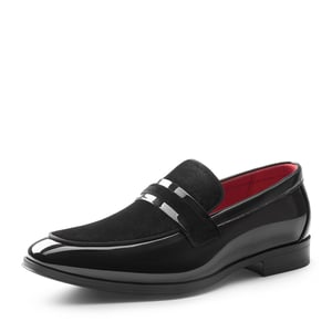 DREAM PAIRS Men s Tuxedo Vegan Leather Slip On Loafers