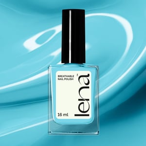 LENA Breathable & Water-Permeable Halal Nail Polish - Waterfall - LE96