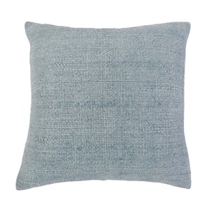 Hendrick 20" Handwoven Pillow   Sky