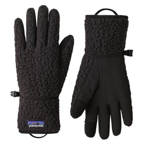 Patagonia Retro Pile Gloves Black