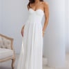 Do Not Disturb Strapless Maxi Dress White