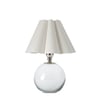 Giorgio Polished Nickel Crystal Mini Lamp