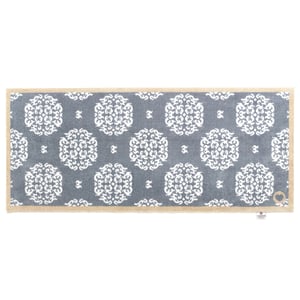 Home 44 Grey Washable Runner - 65x150cm