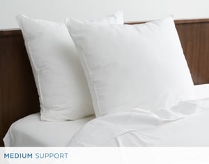 QE Home Essential Euro Pillow Insert, Crafted in Canada, White
