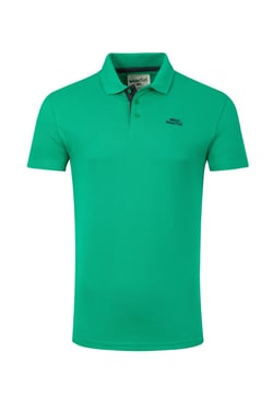 Weird Fish Miles Pique Polo Shirt Evergreen Size L