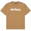 Wild Things Logo Tee Khaki