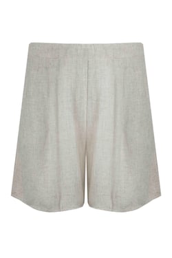 Weird Fish Arles Linen Rich Shorts Natural Size 16
