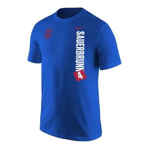 Men's Nike USWNT Vertical Sauerbrunn Royal Tee / 2X