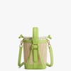 Marina Raffia Straw Bucket Bag