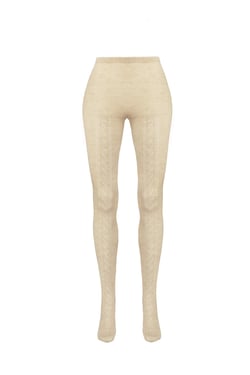 Tights in Ecru