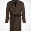 Lupo Marrone Wool-Blend Overcoat