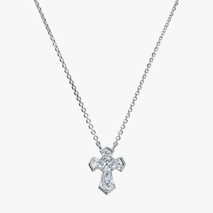Unity Cross Diamond Necklace - 0.50 CT