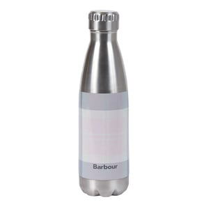 Barbour Tartan Water Bottle Pink / Grey Tartan