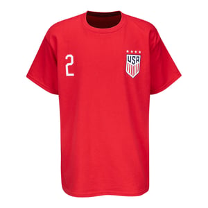 Youth USWNT Trinity Rodman Name & Number T-Shirt / L