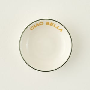 Line Porcelain Mini Bowl - Green