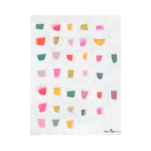 Fun Drops Vertical Art Print