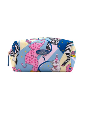 Cosmetic Bag 80's Cirque - ONE SIZE / Blue