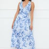 Deep Dive Maxi Dress Blue