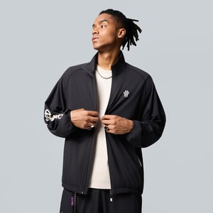ANTA KAI Woven Jacket - Black / 4XL
