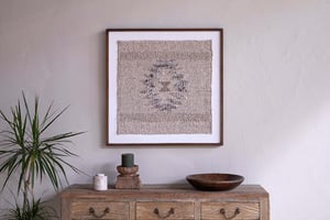 nkuku Lena Textured Wall Art | Decorative Accessories | One Size | Off White