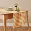 Pavia Gingham Cotton Table Runner