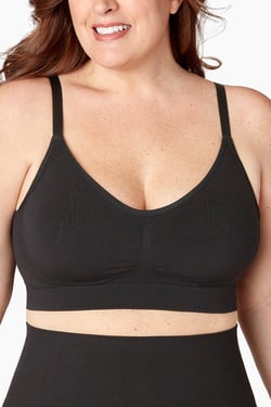 Cozy Comfort Bra BRAEEZ - Black / 2XL