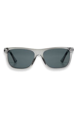 Weird Fish Charlton Rectangular Sunglasses  Gunmetal Size ONE