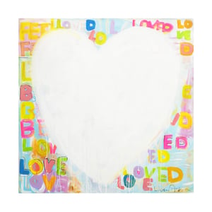 Feelz Like Loved Art Print