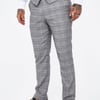 Ross Grey Check Trousers