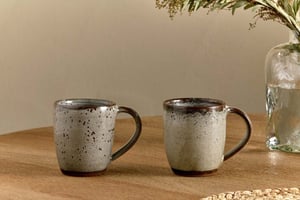 nkuku Cam Large Mug Set Of 2 | Tableware | Mocha