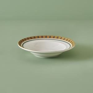 Indian Porcelain Pasta Bowl - Mustard