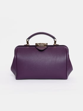 The Sophie - Violet Calf Grain