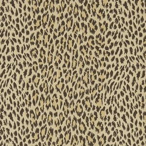 WILD CARD Traditional Wallpaper - Butterscotch